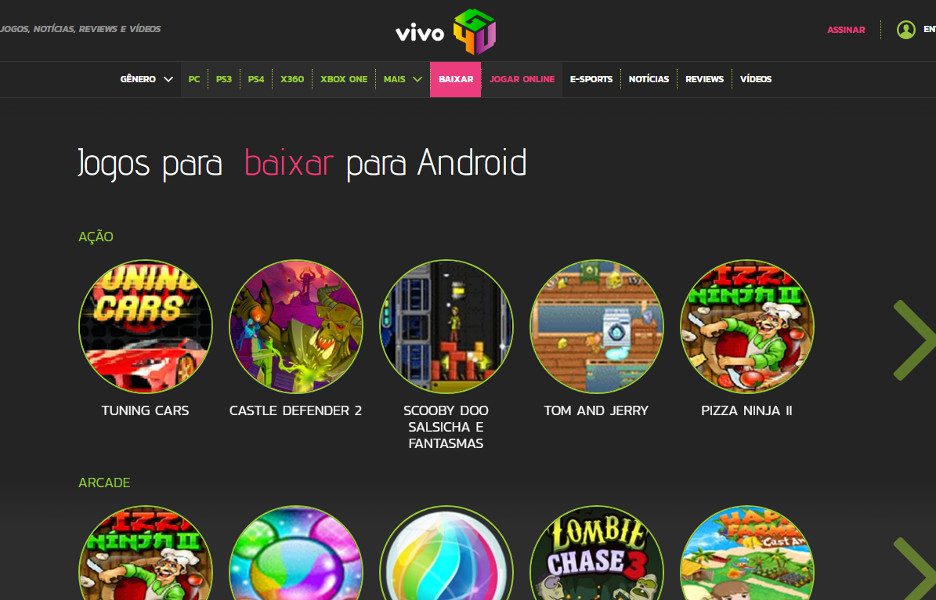 Vivo lança plataforma de games